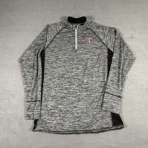 Texas A&M Aggies Colosseum Athletic 1/4 Zip Pullover Adult M Gray Lightweight